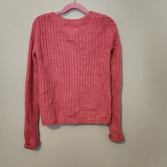 Mini Boden pink cardigan sz 9-10 long sleeve soft fuzzy - Picture 5 of 8